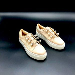 Kurt Geiger Woman Pink Orla Flat-Form Trainer size 8